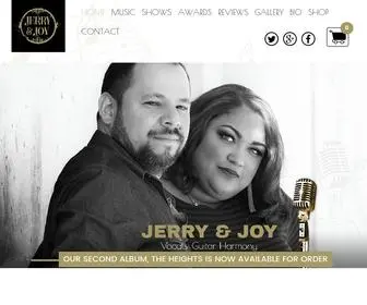 Jerryandjoy.com(Jerry & Joy share a musical language) Screenshot