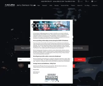 Jerrydamsonacura.com(Jerry Damson Acura) Screenshot
