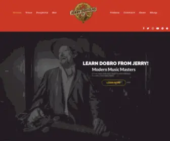 Jerrydouglas.com(Jerry Douglas) Screenshot
