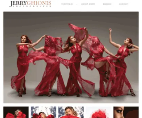 Jerryghionisphotographer.com(Jerry ghionis fashion and editorial photography) Screenshot
