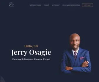 Jerryosagie.com(Jerry Osagie) Screenshot