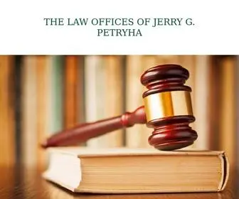 Jerrypetryha.com(THE LAW OFFICES OF JERRY G) Screenshot