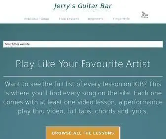 Jerrysguitarbar.com(Jerry's Guitar Bar) Screenshot