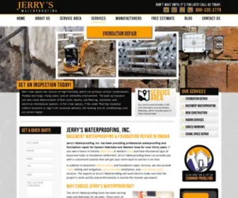 Jerryswaterproofing.com(Jerry's Waterproofing) Screenshot