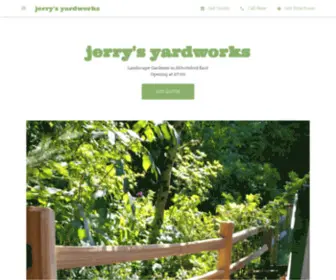 Jerrysyardworks.com(Jerry's yardworks) Screenshot