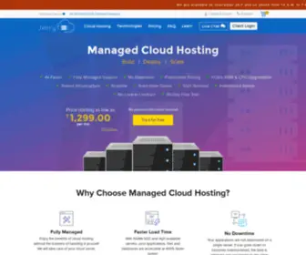 Jerrytel.com(#1 Managed Cloud Hosting with 24/7 Support) Screenshot