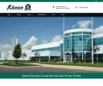 Jersen.com(Jersen Construction Group) Screenshot