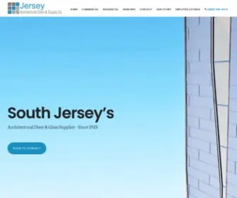 Jerseyarchitectural.com(Jersey Architectural Commercial Door & Window Supply) Screenshot