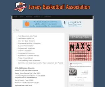 Jerseybasketballassociation.com(Jersey Basketball Association) Screenshot