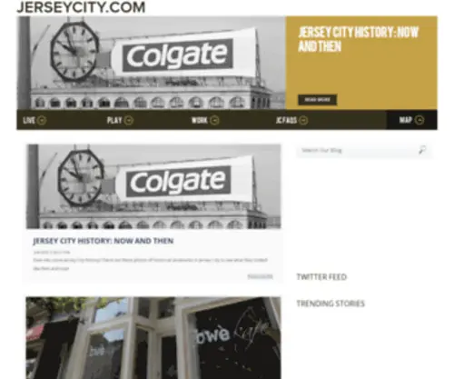 Jerseycity.com(The community hub for Jersey City residents) Screenshot