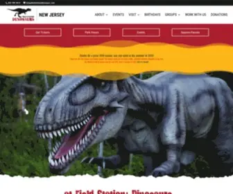Jerseydinos.com(Field Station: Dinosaurs) Screenshot
