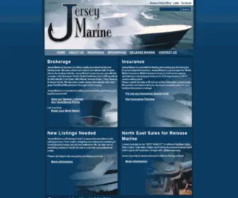 Jerseymarine.com(Jersey Marine) Screenshot