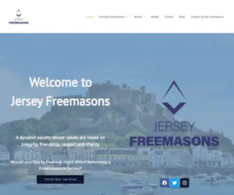 Jerseymason.org.uk(Jersey Freemasons) Screenshot