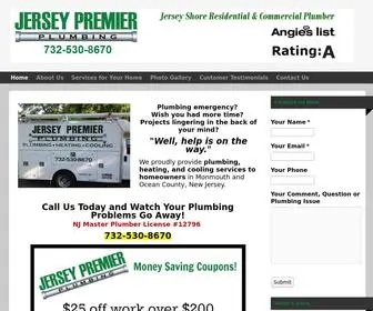 Jerseypremierplumbing.com(Lincroft Plumber) Screenshot