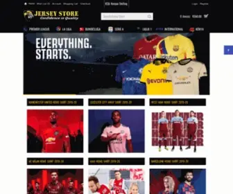 JerseyStore.co.ke(Jersey Store Kenya) Screenshot