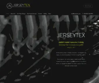 Jerseytex.com(Fabric Suppliers) Screenshot