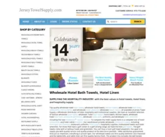 Jerseytowelsupply.com(Wholesale Towel Supply) Screenshot