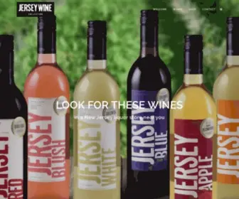 Jerseywine.com(Jersey Wines) Screenshot