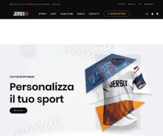 Jersix.com(Crea magliette e divise personalizzate senza limiti. Una divisa per ogni sport) Screenshot