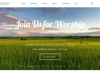 Jerusalemchurch.net(Our passion) Screenshot