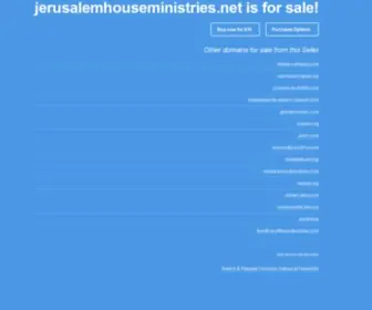 Jerusalemhouseministries.net(万利达电影网) Screenshot