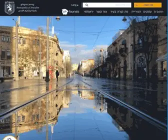 Jerusalem.muni.il(ירושלים) Screenshot