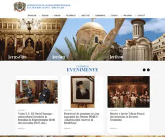 Jerusalem.ro(Asezamintele romanesti de la Ierusalim) Screenshot