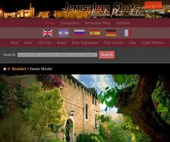 Jerusalemshots.com(Иерусалим) Screenshot