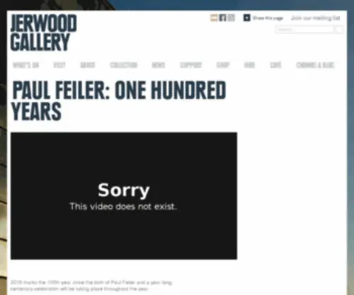 Jerwoodgallery.org(Hastings Contemporary) Screenshot