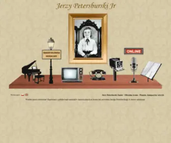 Jerzypetersburski.pl(Jerzy Petersburski Junior) Screenshot