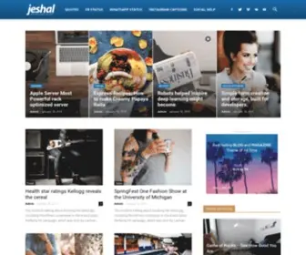 Jeshal.com(Blog) Screenshot