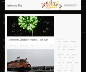 Jeshurun.ca(Jeshurun's Blog) Screenshot
