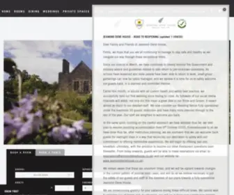 Jesmonddenehouse.co.uk(Jesmond Dene House Hotel & Restaurant) Screenshot