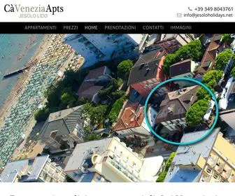 Jesoloaffitto.com(Appartamenti Privati Residence per Vacanze a Jesolo Lido) Screenshot