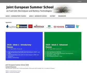 Jess-Summerschool.eu(Joint European Summer School) Screenshot