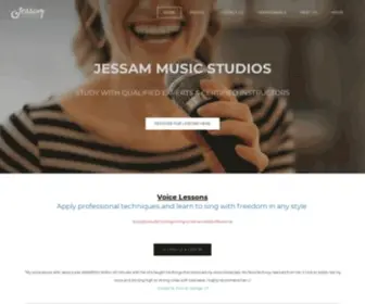 Jessammusicstudio.com(Jessica West Music Studios offers voice lessons) Screenshot