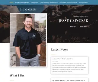 Jessecsincsak.com(JESSE CSINCSAK) Screenshot