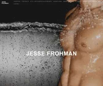 Jessefrohman.com(Jesse Frohman) Screenshot
