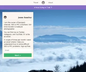 Jessehanley.com(Jesse Hanley) Screenshot