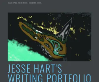 Jessehart.blog(Jesse Hart's Writing Portfolio) Screenshot