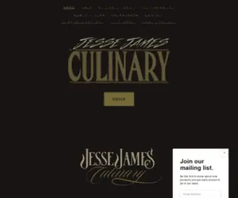 Jessejamesculinary.com(Jesse James Culinary) Screenshot