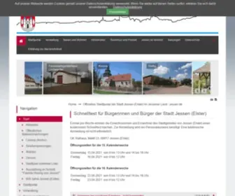 Jessen.de(Stadt Jessen (Elster)) Screenshot