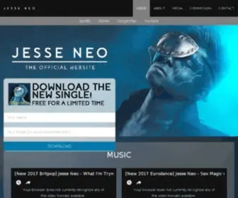 Jesseneo.com(Jesse Neo Official Website) Screenshot