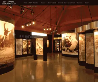 Jesseowensmuseum.org(Jesse Owens Museum) Screenshot