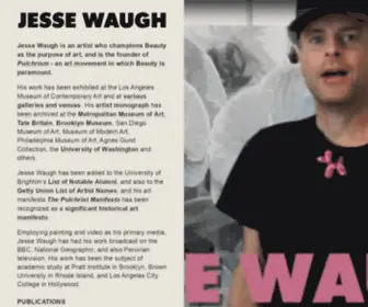 Jessewaugh.com(Jesse Waugh) Screenshot