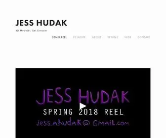Jesshudak.com(Jess Hudak) Screenshot