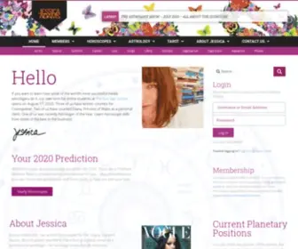 Jessicaadams.com(Psychic Astrologer) Screenshot