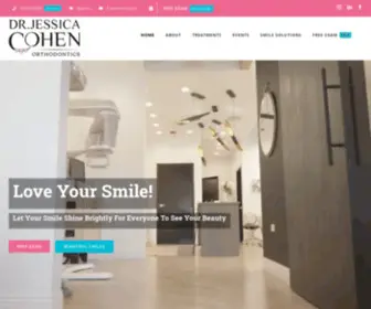 Jessicacohenorthodontics.com(Orthodontist Highland Park) Screenshot