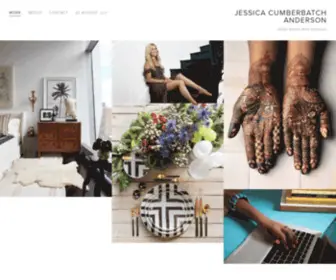 Jessicacumberbatch.com(Jessica Cumberbatch Anderson) Screenshot