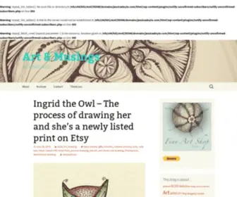 Jessicadoyle.com(Art & Musings) Screenshot